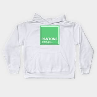 pantone 14-0156 TCX Summer Green Kids Hoodie